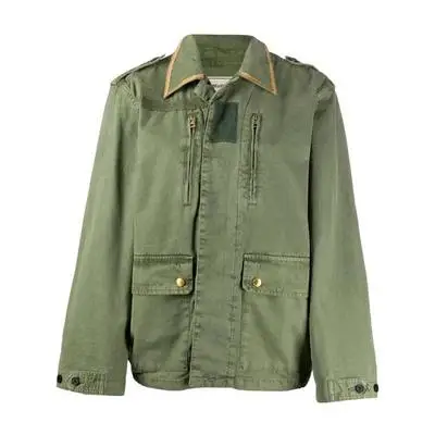 olive green canvas jacket women's