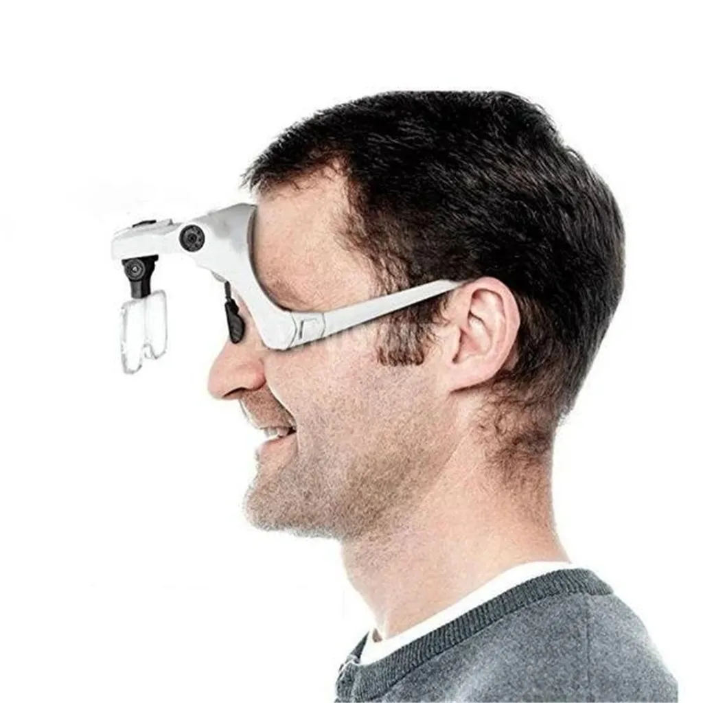 illuminated head magnifier