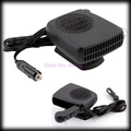 by dhl or ems 100pcs 2 in 1 Hot & Cold 12V Car Auto Vehicle Portable Ceramic Heater Heating Cooling Fan Defroster Black preview-1