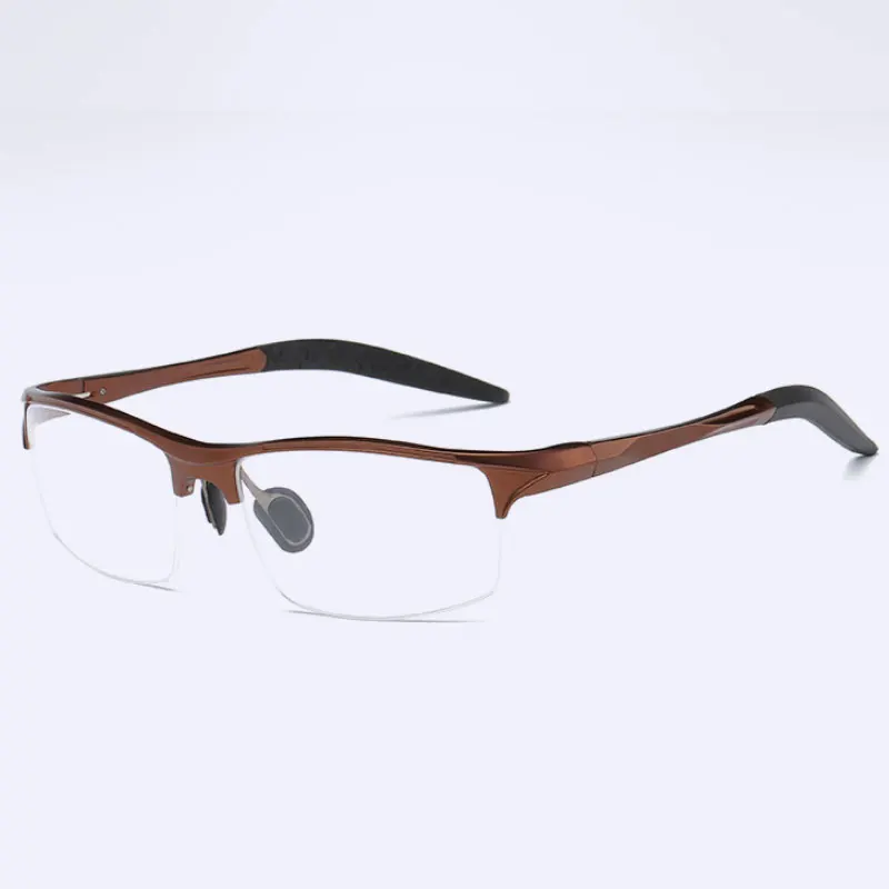 designer half frame glasses