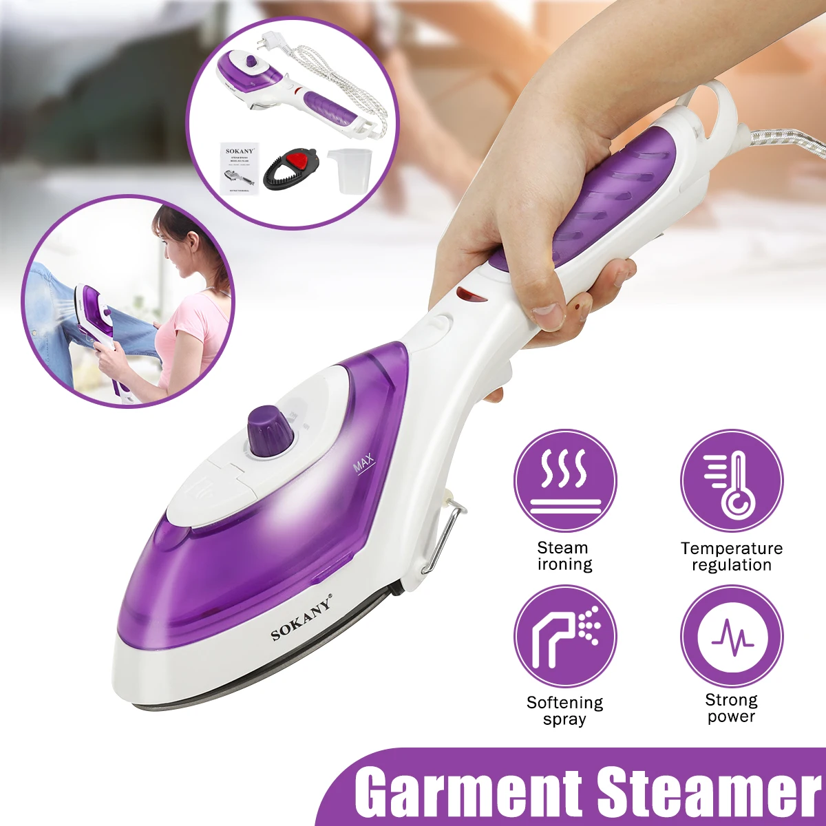 handheld garment steamer