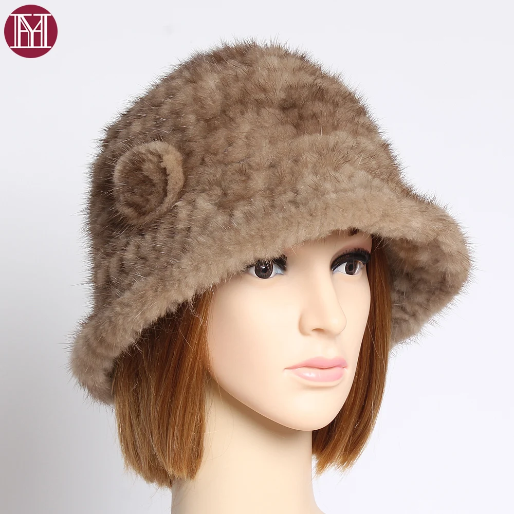 ladies mink fur hats