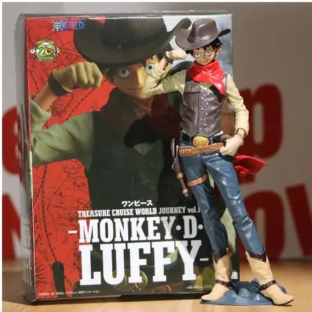 18cm One Piece Luffy Figures Monkey D. Luffy Battle Style Action