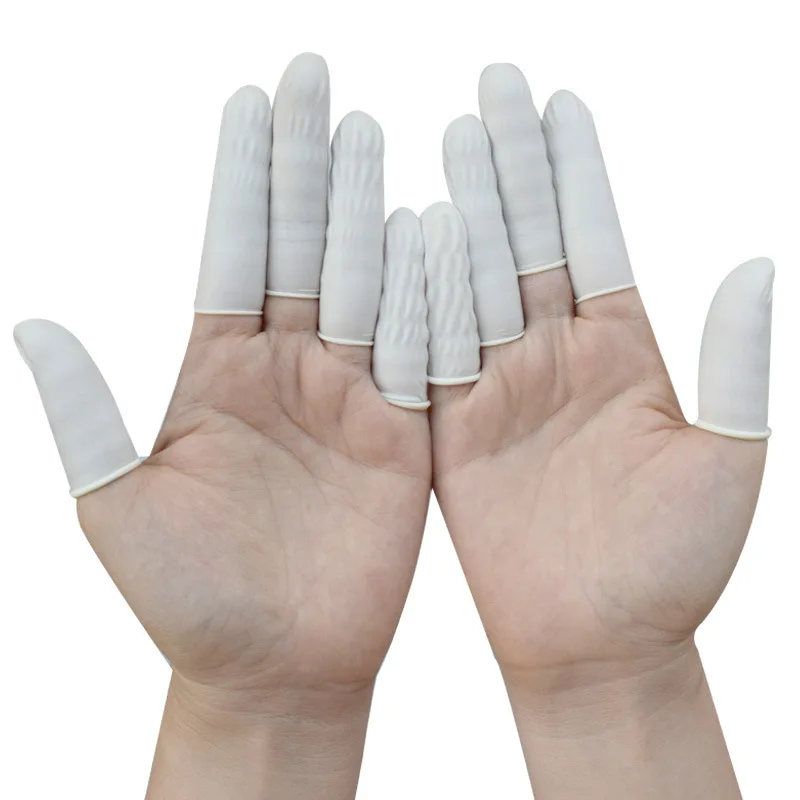 latex finger tips