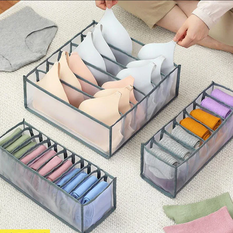 Foldable Underwear Organizer Cabinets Drawer Underwear Storage Box