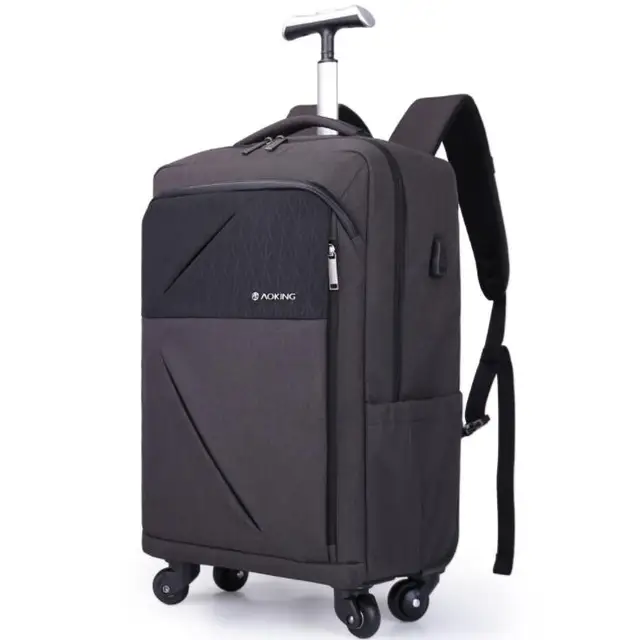 Купить Багаж и дорожные сумки Luggage backpack bag with wheels Men