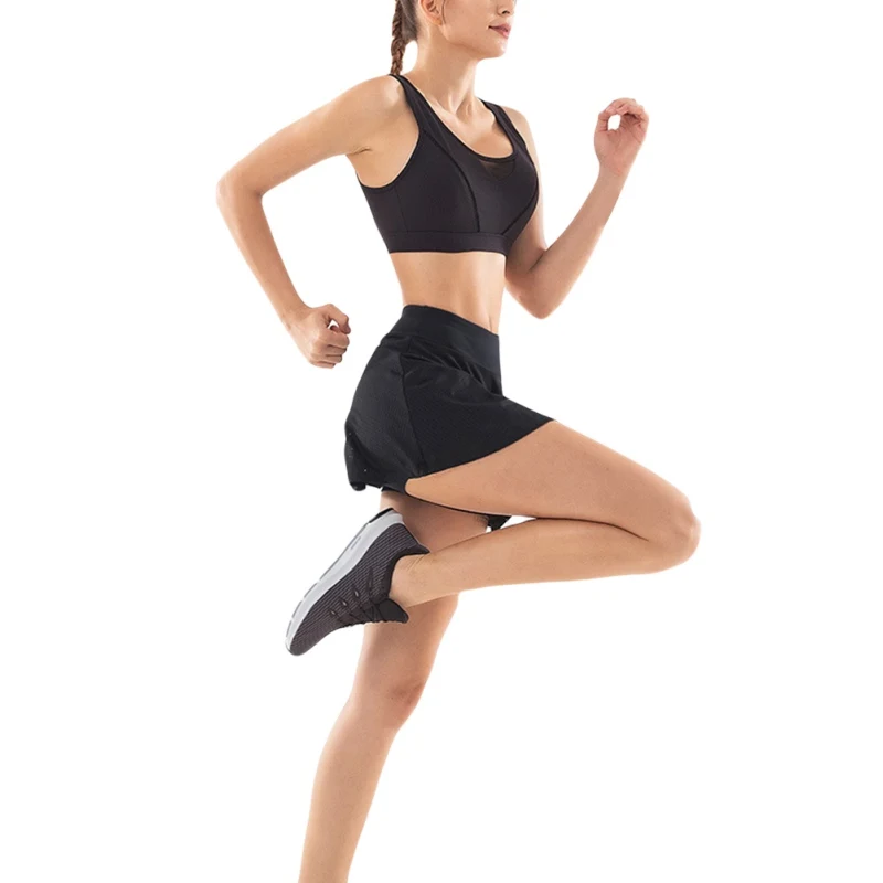 Summer High Waist Mesh Sexy Yoga Women 