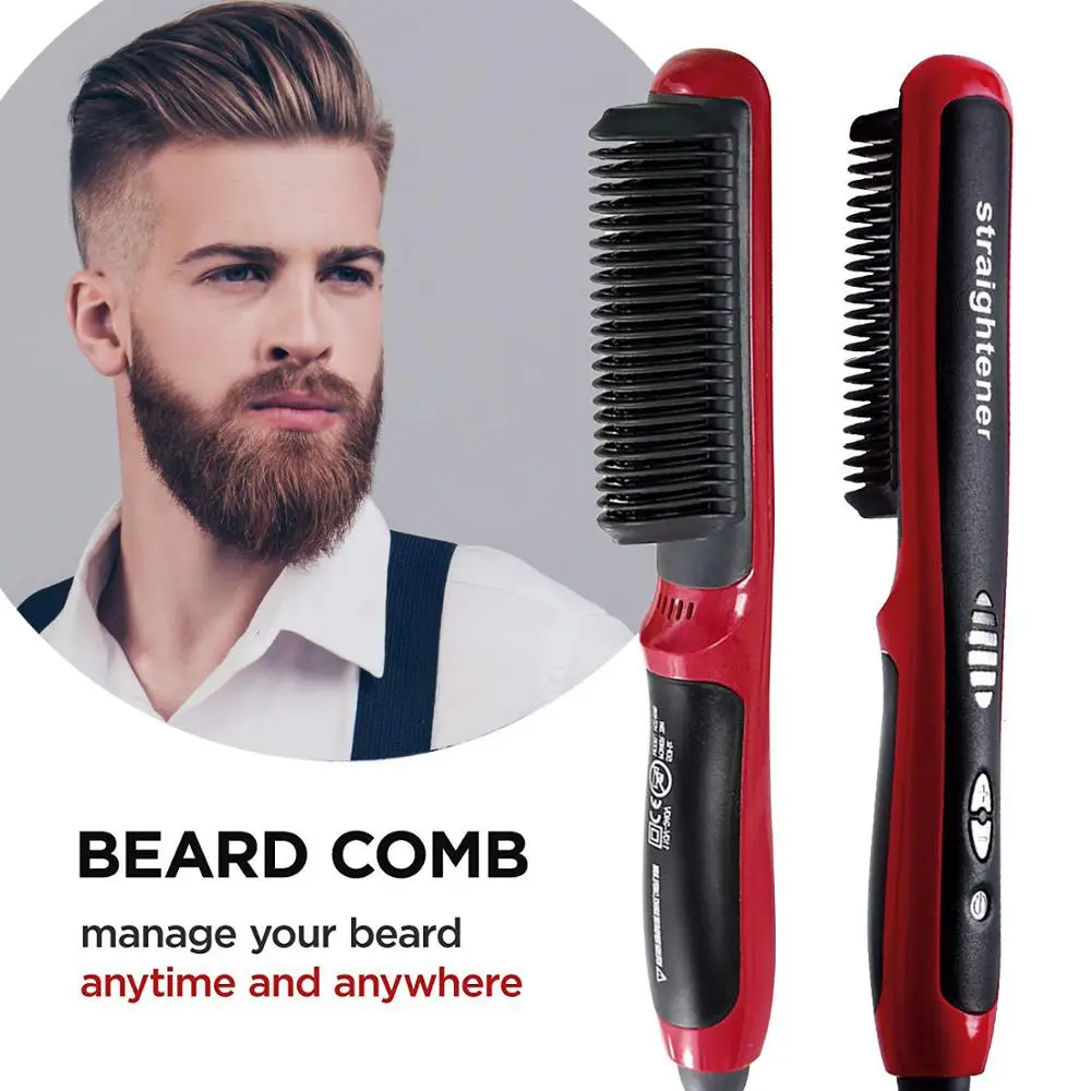Beard straightener comb for men Clearance