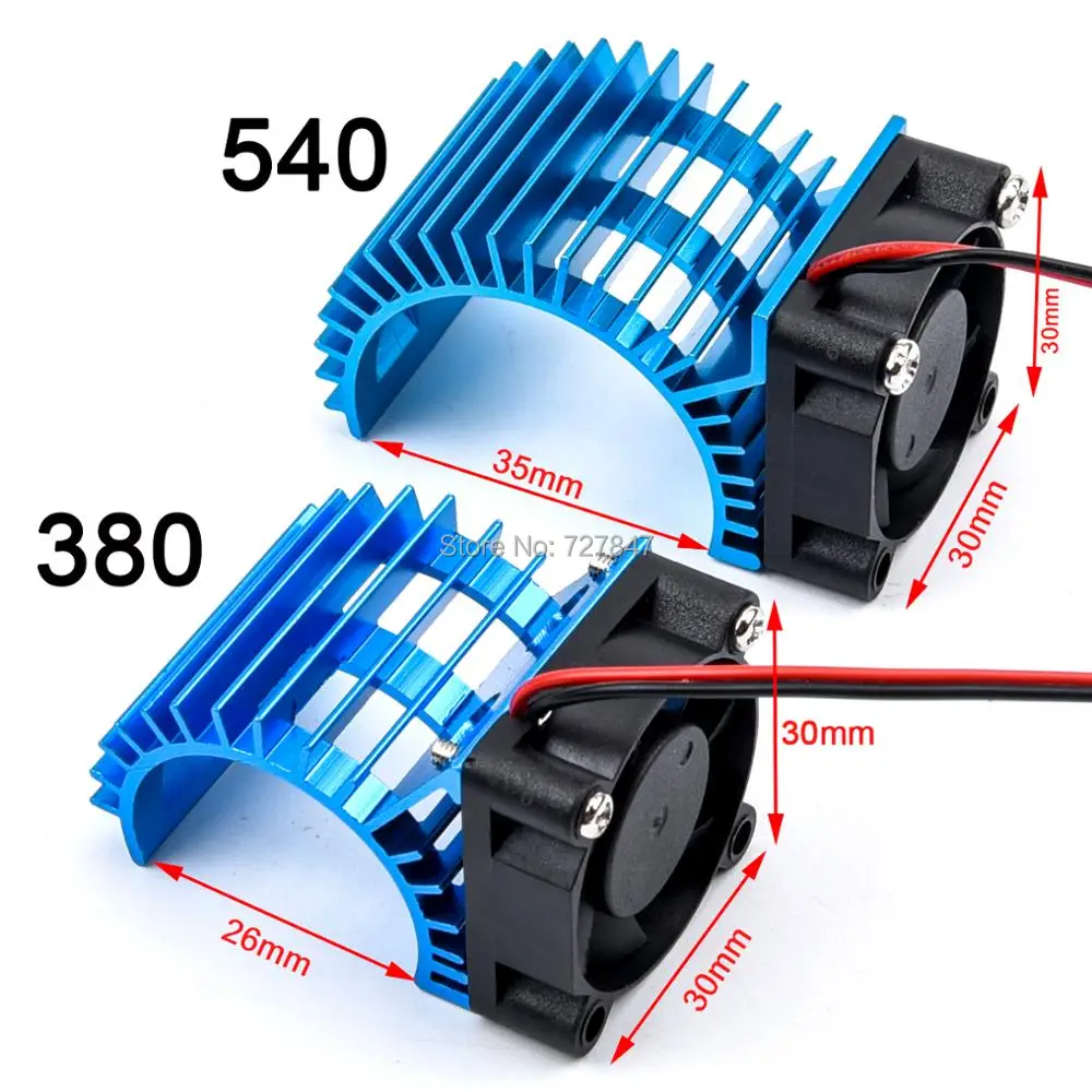 Rc car heatsink Clearance