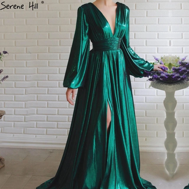 Simple V-Neck Evening Dresses 2021 
