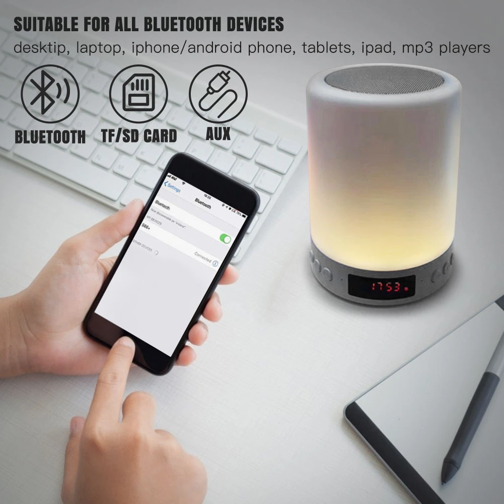 smart speaker lamp