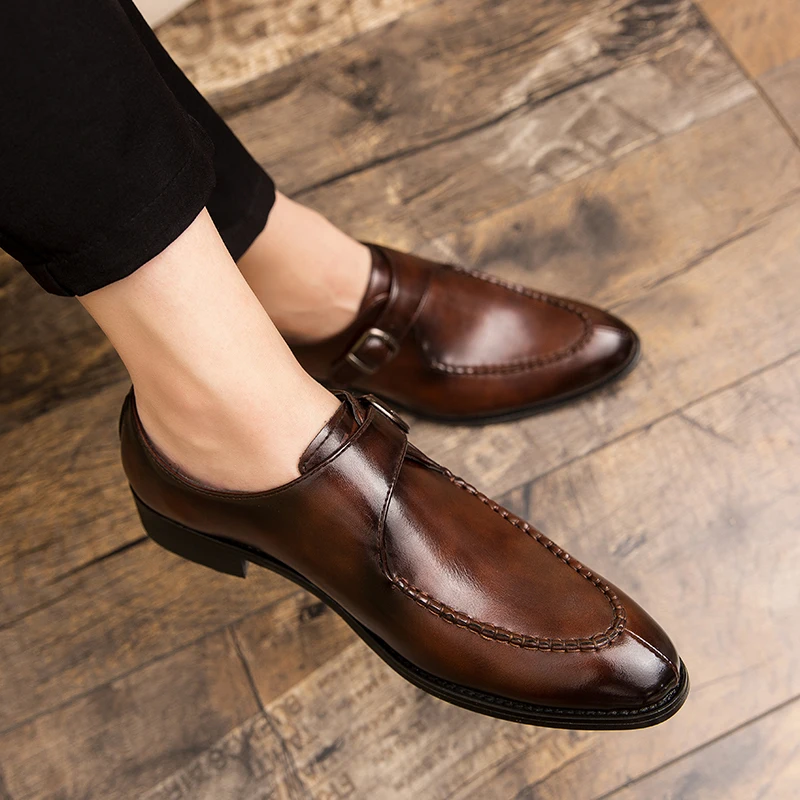 mens black and brown loafers