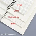 A5 A6 B5 Spiral book coil Notebook To-Do Lined DOT Blank Grid Paper Journal Diary Sketchbook For School Supplies Stationery preview-2