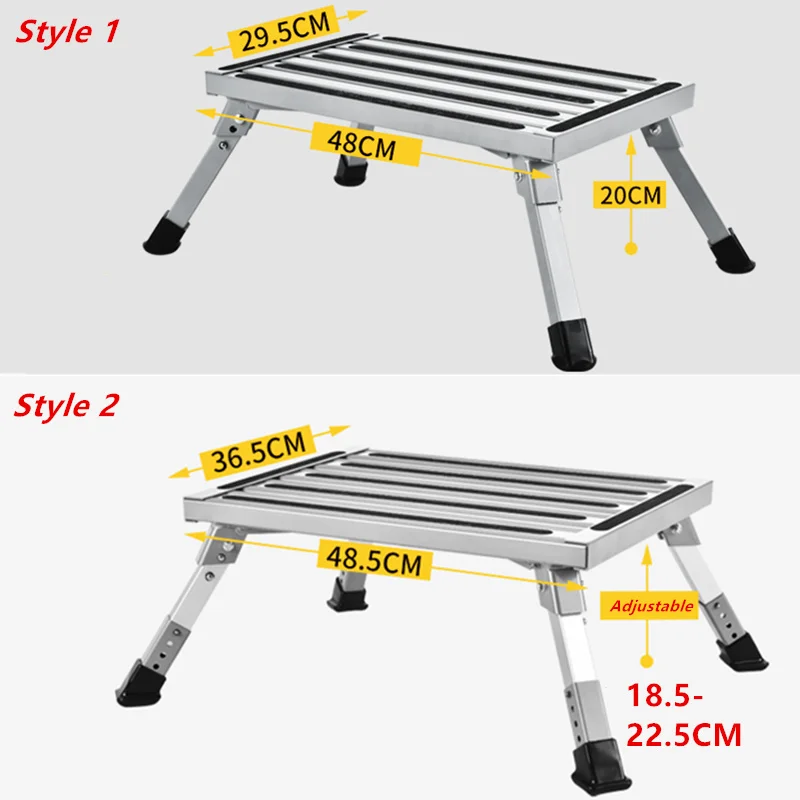 step stool aluminum folding