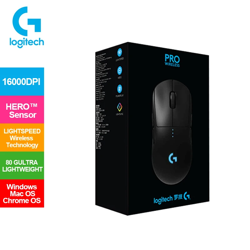 pro wireless lightspeed gaming mouse