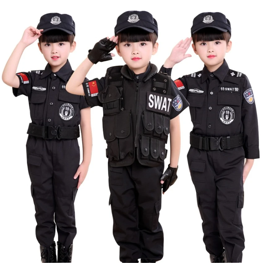 Skin-Tight SWAT Costume  Police Halloween Costume –