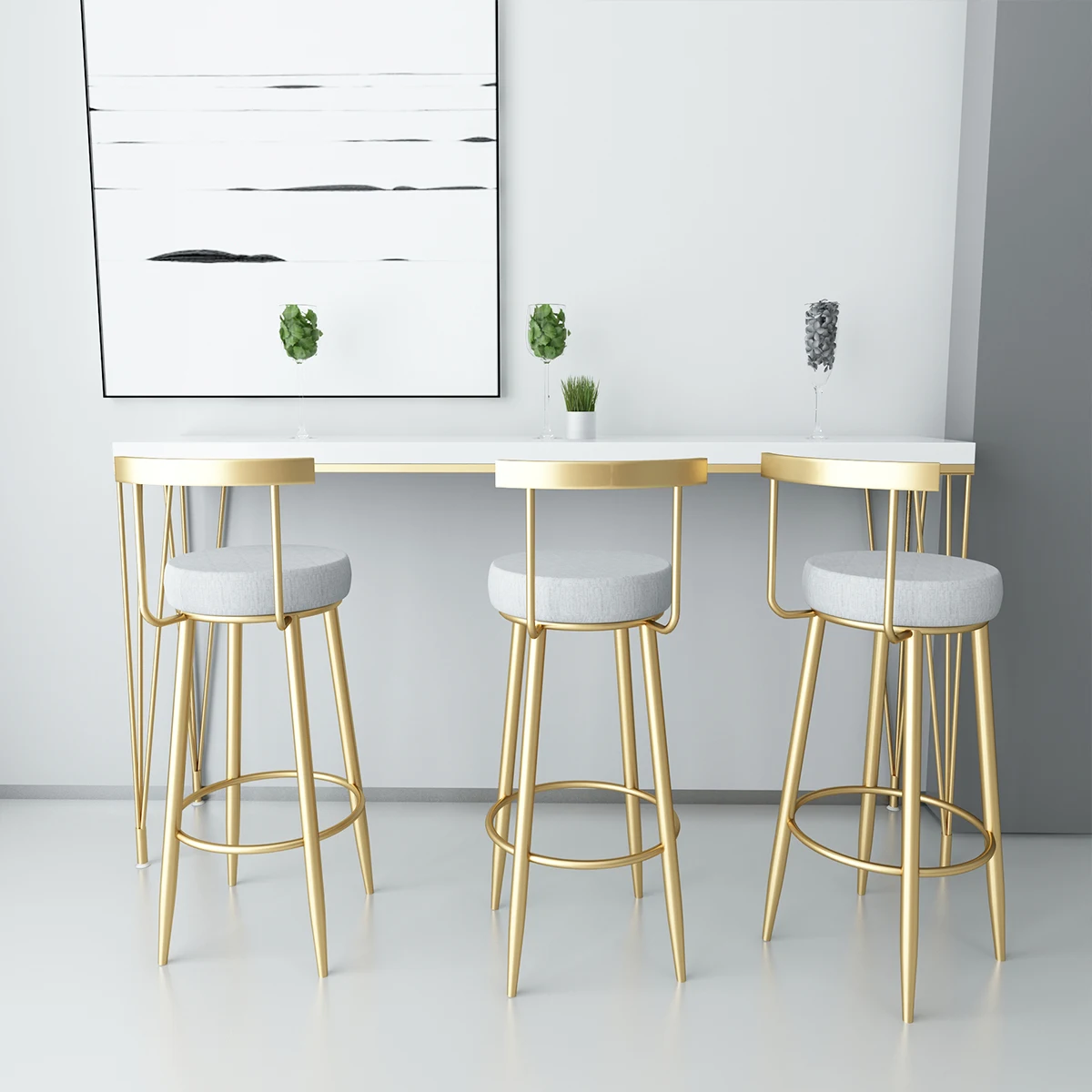 counter height stools with a back