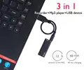 Savetek Smallest Mini USB Pen Voice Activated 8GB 16GB Digital Audio Voice Recorder Mp3 Player 192Kbps Recording WAV preview-4