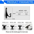 Black Handles for Furniture Cabinet Knobs and Drawer Knobs Cabinet Pulls Cupboard Handles Knobs and Kitchen Handles simple style preview-3