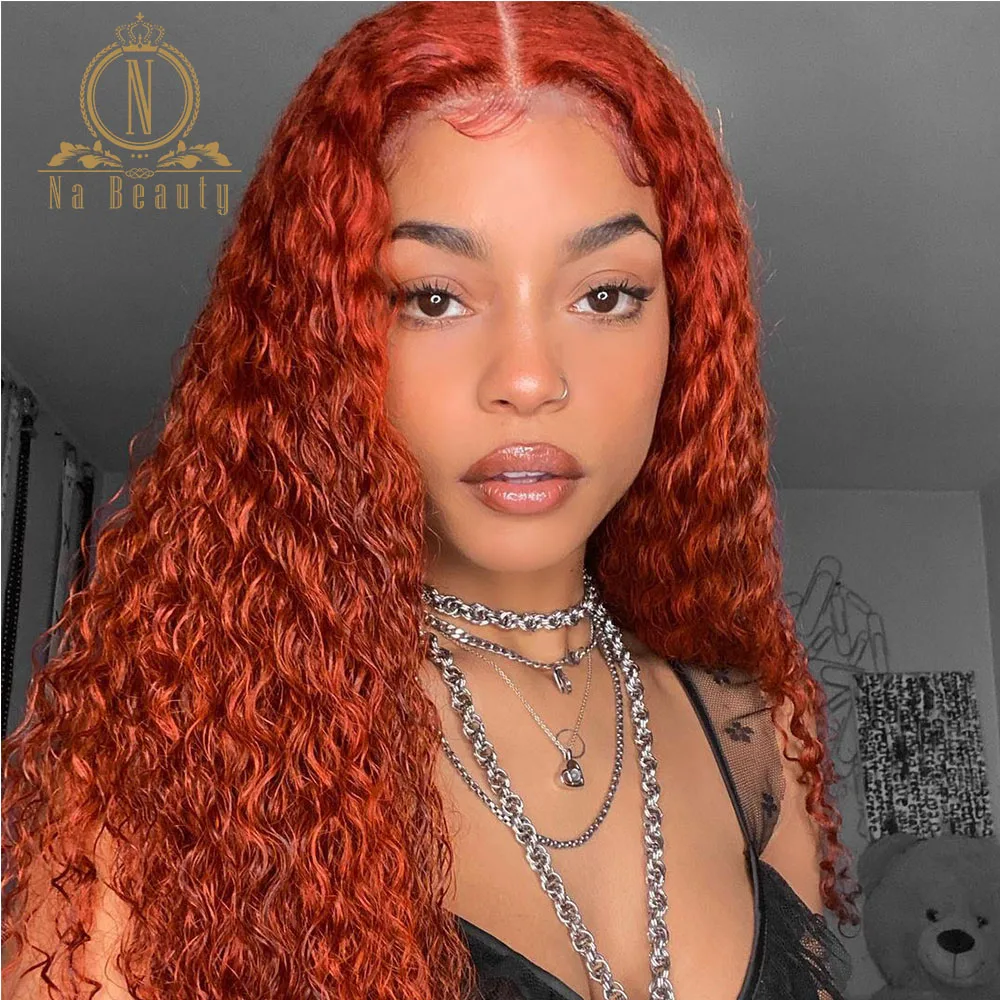 human hair wigs red