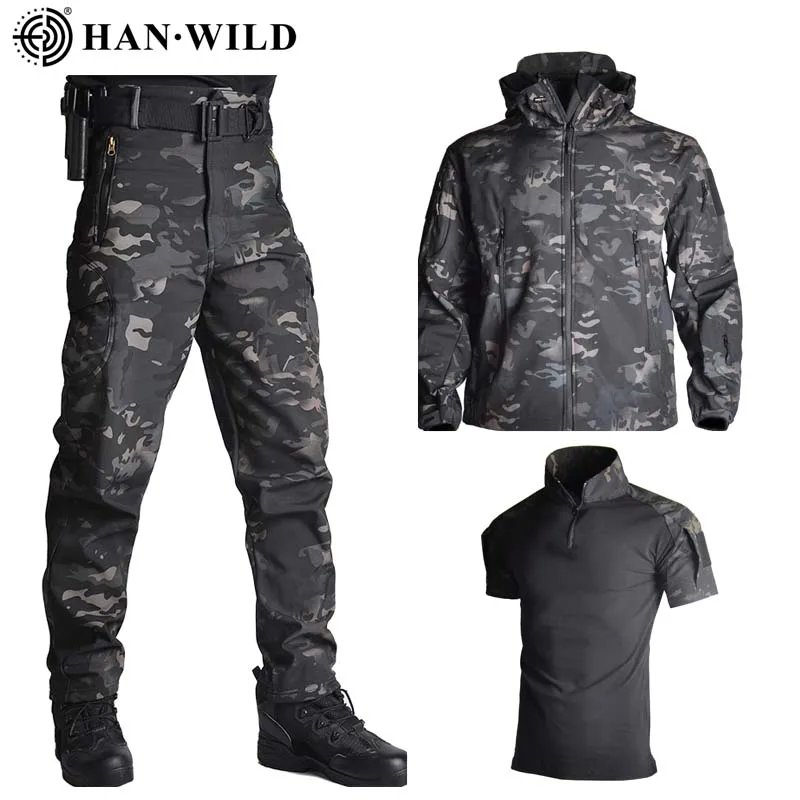 Hunting Suits Army Pants Shirts Camping 