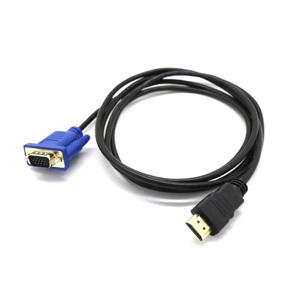 Hear from Brim Realm Cumpără Cabluri PC & conectori | HDMI-compatible to VGA HD Converter Cable  Audio Cable D-SUB Male Video Adapter Cable Lead for HDTV PC Computer Laptop  TV