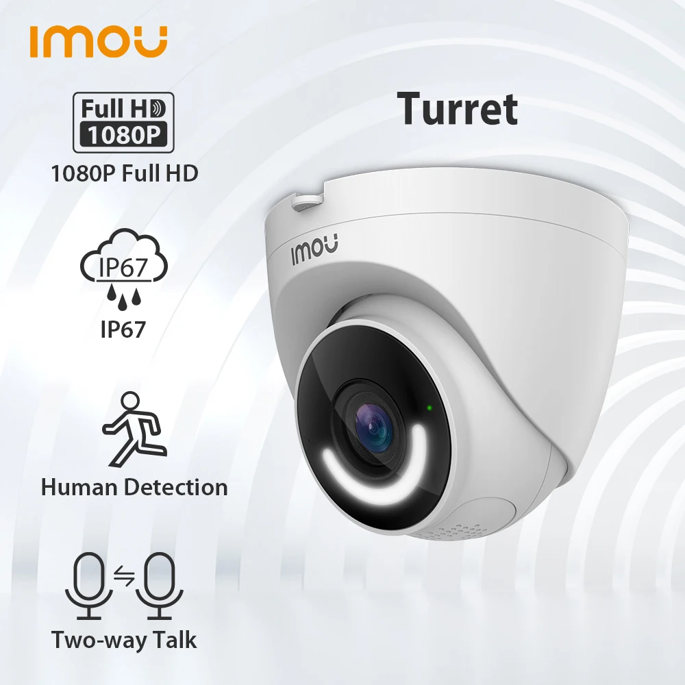 Купить Видеонаблюдение | Dahua Imou Smart Security Camera Turret 1080P ...