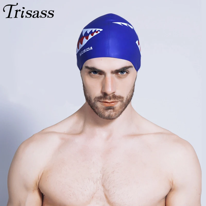 Swimming Cap Waterproof Shark 