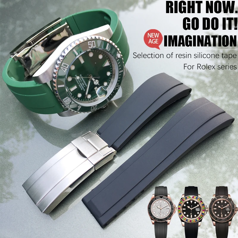 rolex submariner rubber watch band