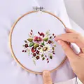 10-40cm mini wood embroidery hoop frame for kit ring hoop large