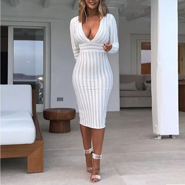 Ordifree 2022 Summer Women Pencil Dress 