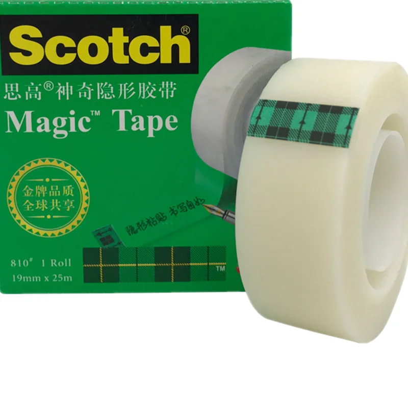 Invisible Tape for Dispenser Invisible on Paper for Correction and  Labeling, Ideal for Office, School, and Home Use