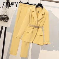 Yellow suit