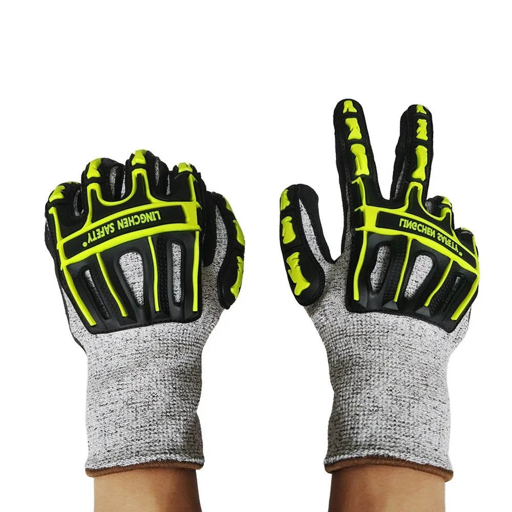 anti impact cut resistant gloves