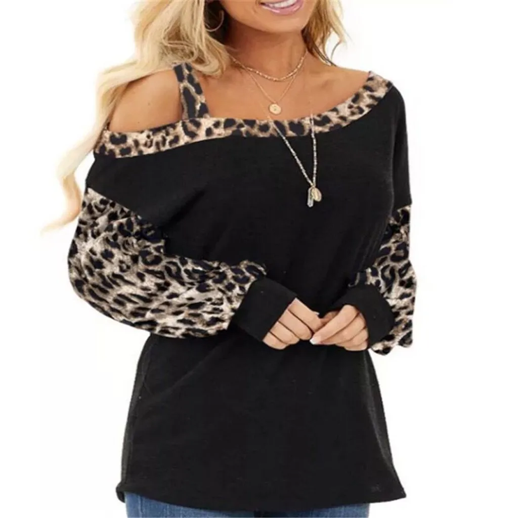 Leopard Print Women T Shirt 2020 Spring 