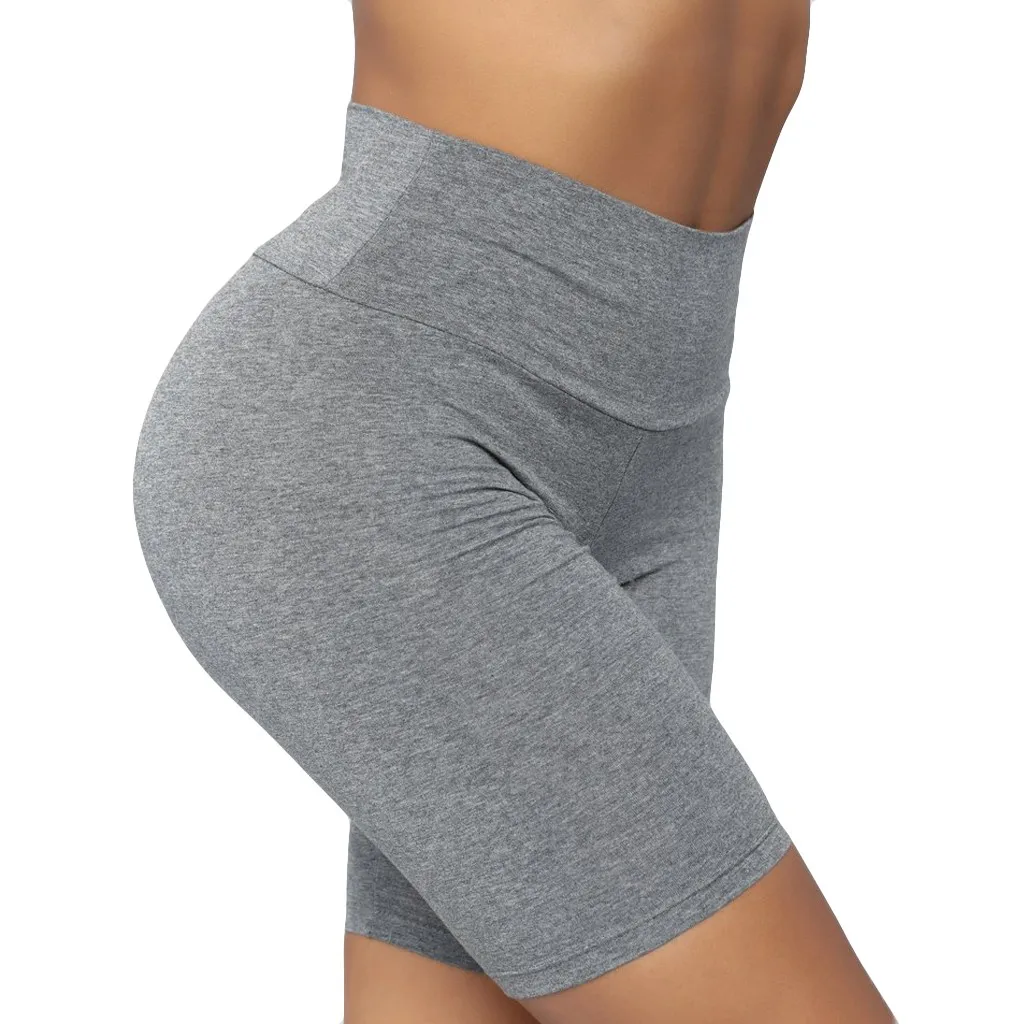gray legging shorts