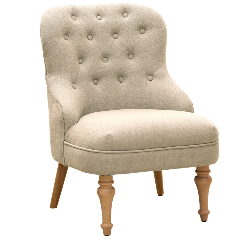 cream single chair