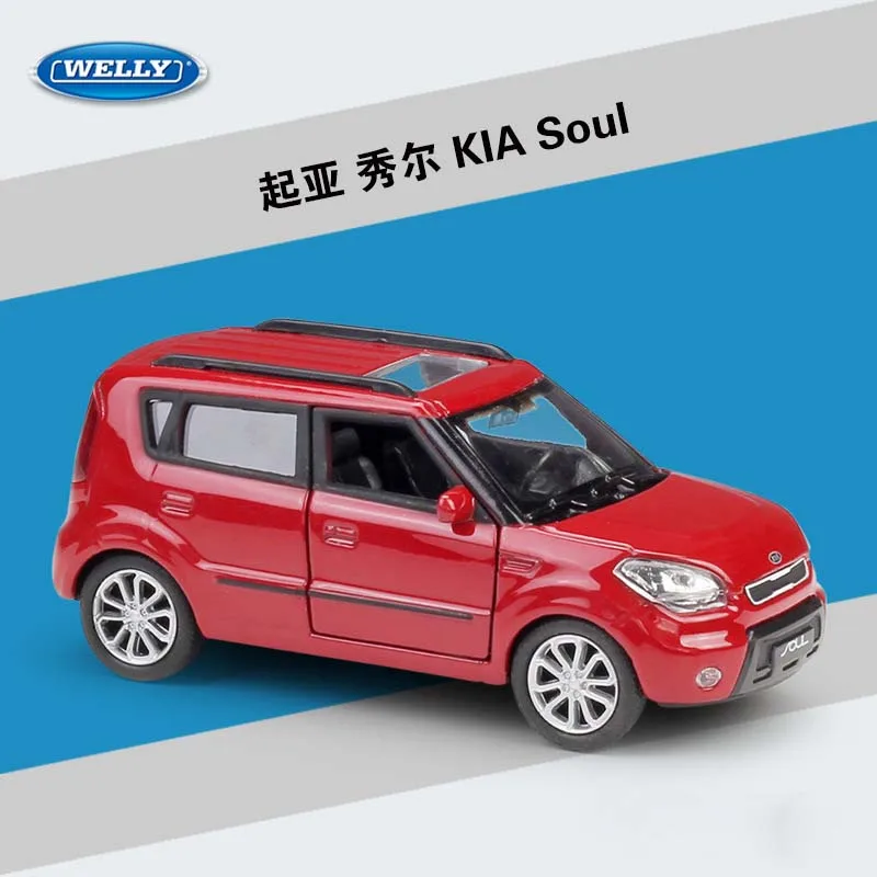 green kia soul toy car