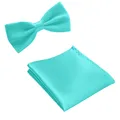 ADULT MENS Bowties Colorful Formal Handkerchief Hankies Chest Hanky Groom Party Bow Tie Bowties Chest FC140 preview-5