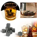 9/6PCS Wine Ice Stone Whisky Stones Whisky Rock Sipping Natural Ice Cube Cooler Christmas Wedding Gift Favor Barware Tool preview-2