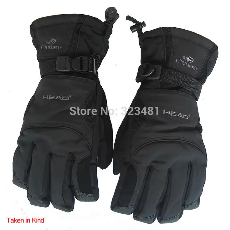 black snow gloves