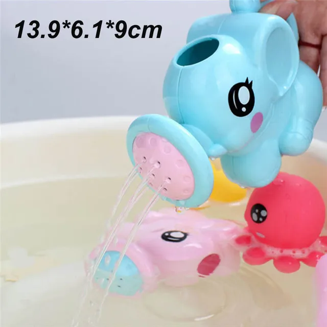 cute elephant sprinkler bath toy