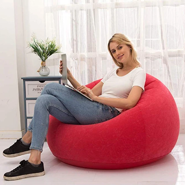 inflatable beanbag chair