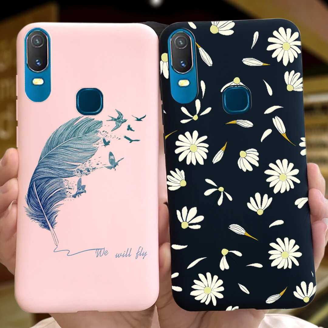 Купить Аксессуары для мобильных телефонов | Phone Case For VIVO Y11 Case  2019 Y 11 1906 1906_20 Back Cover Silicone Macaroon Soft TPU Coque For Vivo  Y11 2019 Bumper Shell