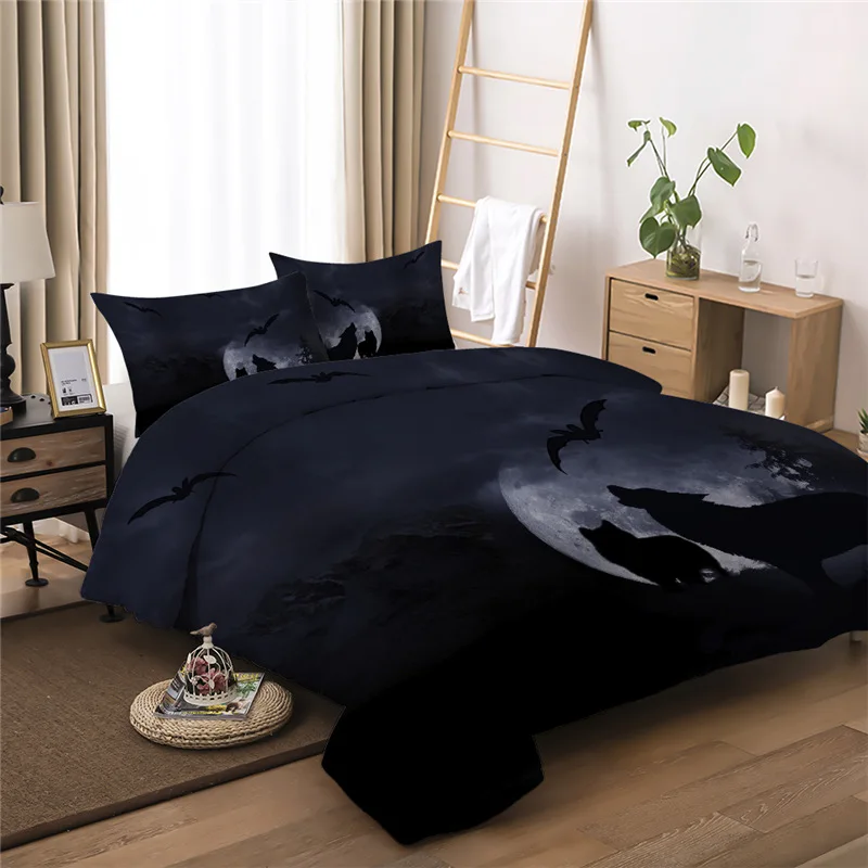 black duvet single