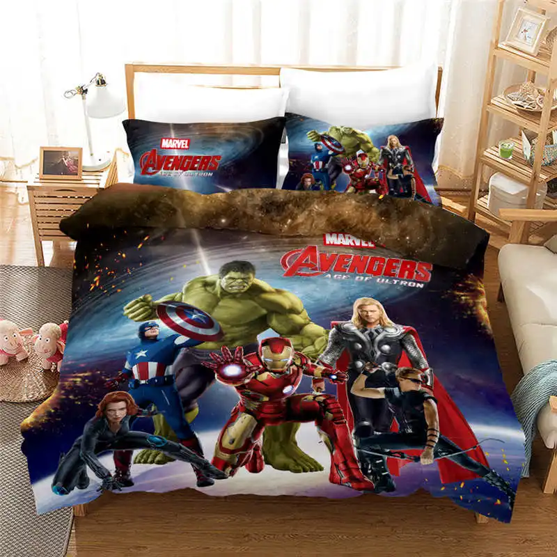 bed cover marvel