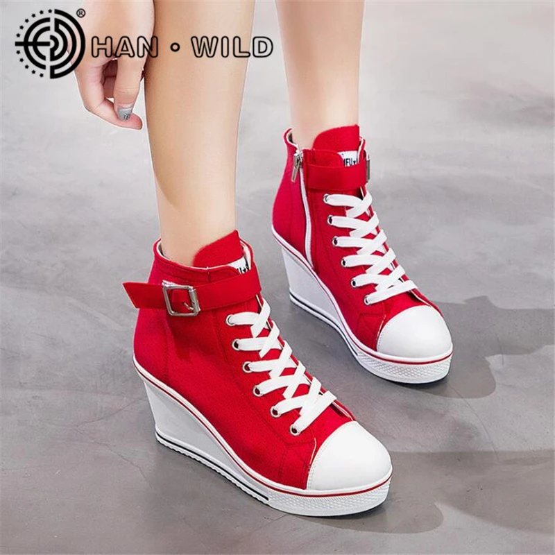 comfortable womens high top sneakers