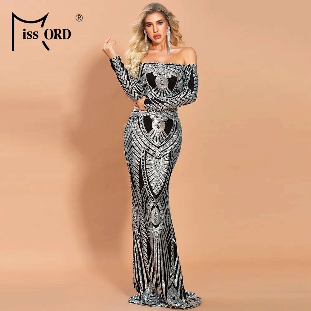 Missord 2021 Women Sexy Slash Neck Off 