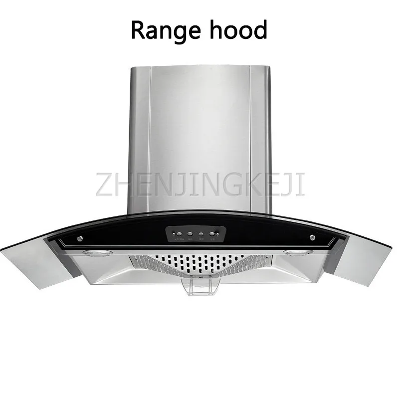 Купить Крупная бытовая техника 220V Range Hood Top Suction 150200W Remove Oily Smoke