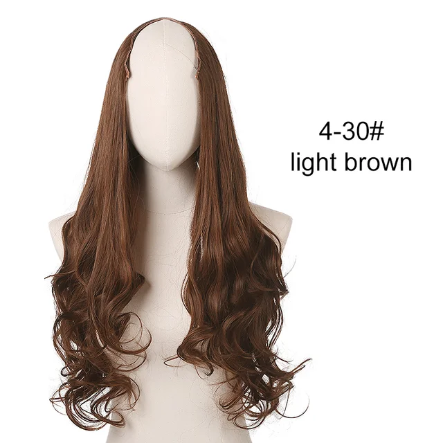 half wig brown